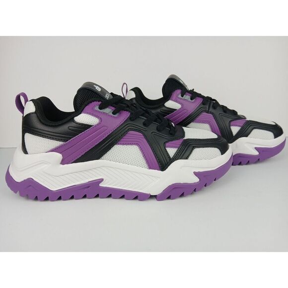 Decibel Shoes Men's Size US 10  Purple/White/Black DBVOL1, New Without Box - Picture 2 of 13